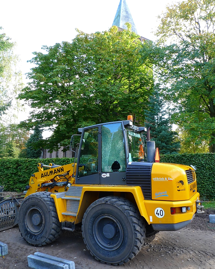 uit shovel op piepersweg een brandblusapparaat gejat