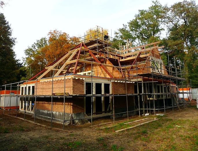 hoek wallandlaan/noolseweg; klaar in maart 2010 hoek wallandlaan/noolseweg