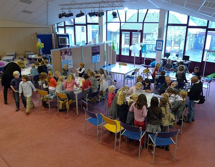 iedereen aan de slag