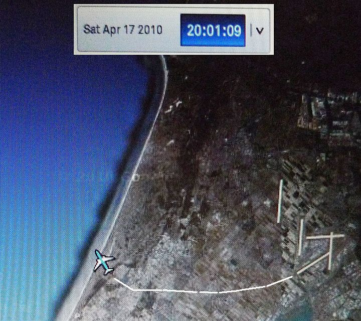 foto van aircraft tracking