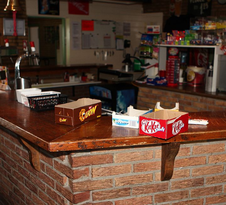 de buit: wellicht niet meer dan wat snoep ...