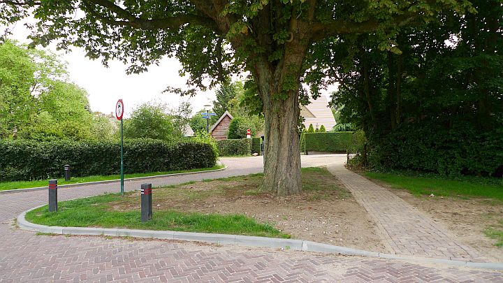 nieuw voetpad verbindt achterom met noolseweg en pieperspark