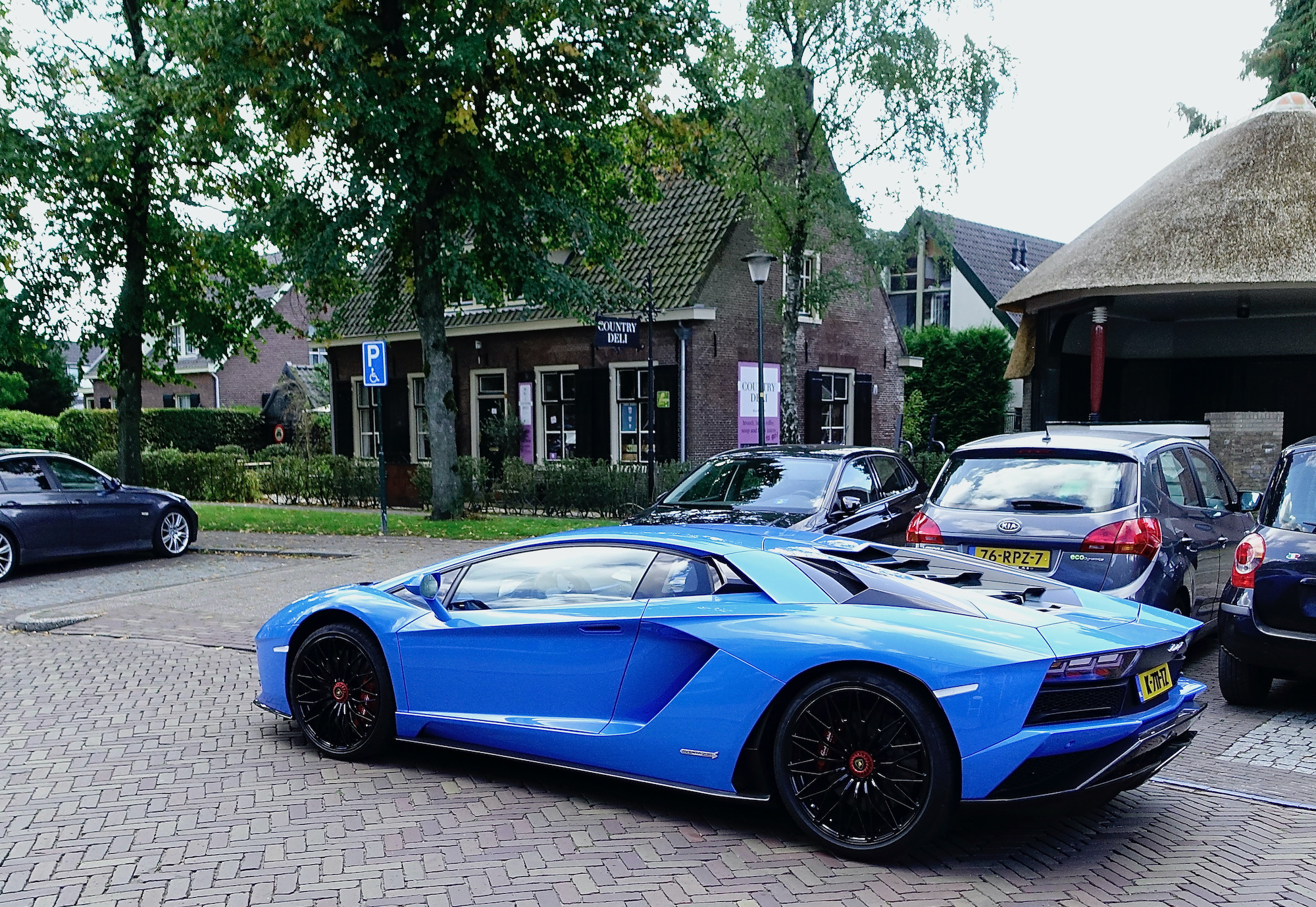 lambo blauw - 1