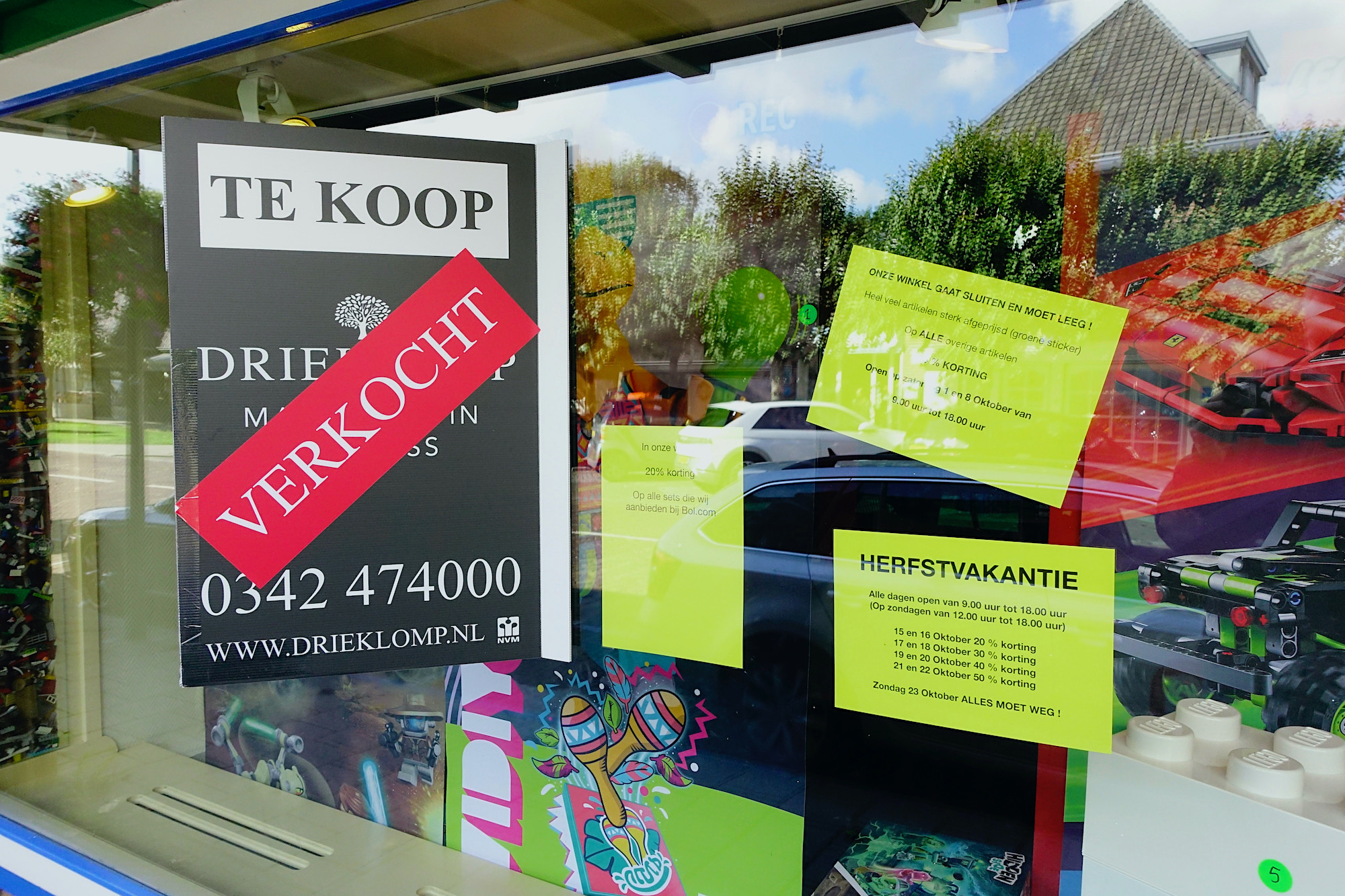 legowinkel verkocht - 1