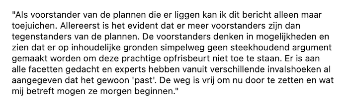 reactie fdw