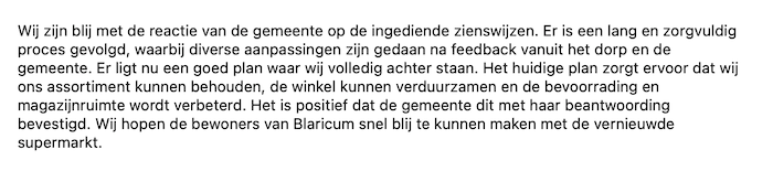 reactie mton