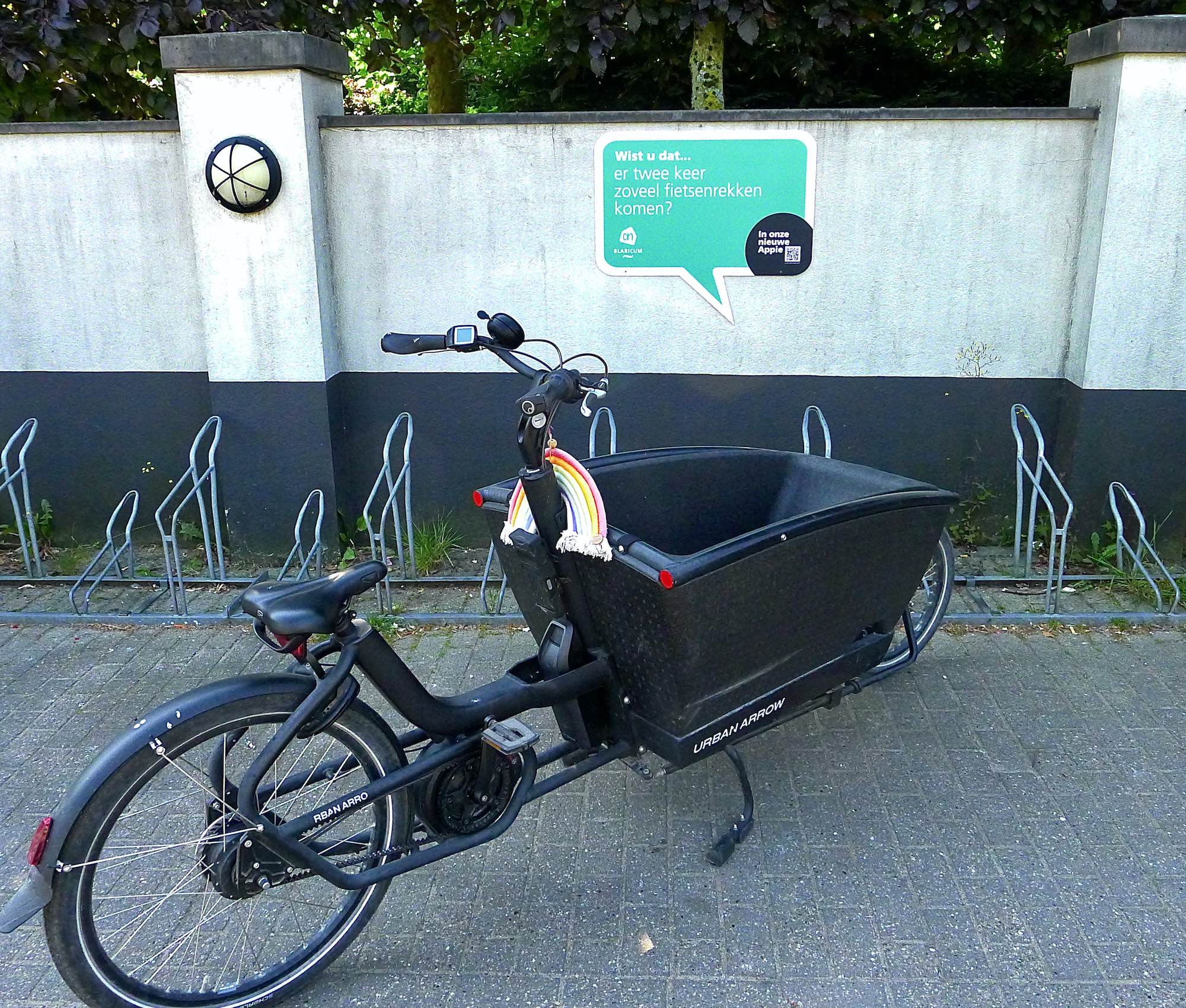 bakfiets stalling - 1