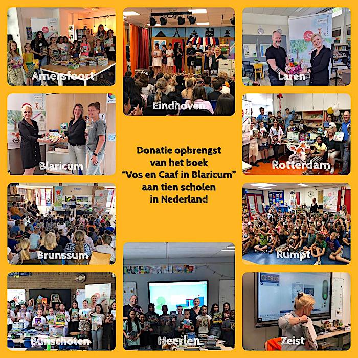 Foto donatie 10 scholen