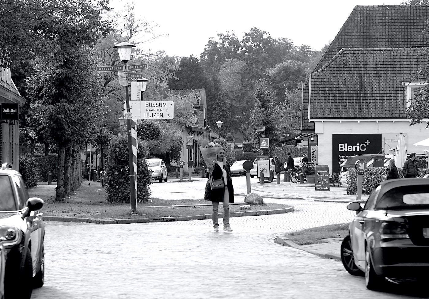 bloemetje bw - 1