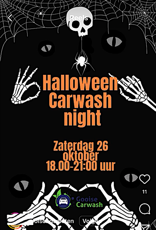 carwash halloween