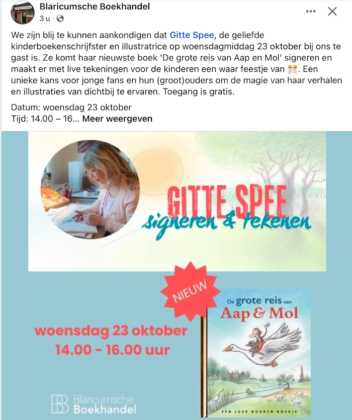 gitte spee boekhandel